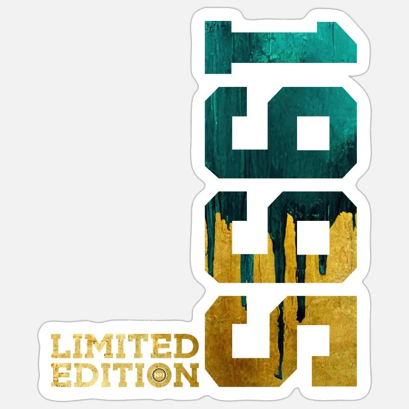 31E ANNIVERSAIRE ÉDITION LIMITÉE 1995 - Sticker taille S (10 x 10 cm) - blanc mat