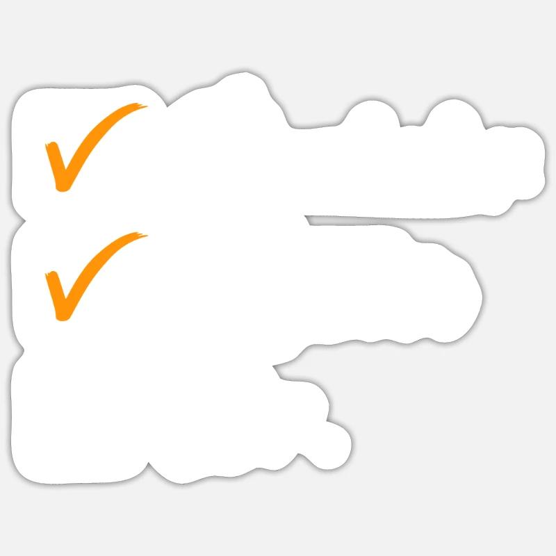 Sticker taille S (10 x 10 cm) - 