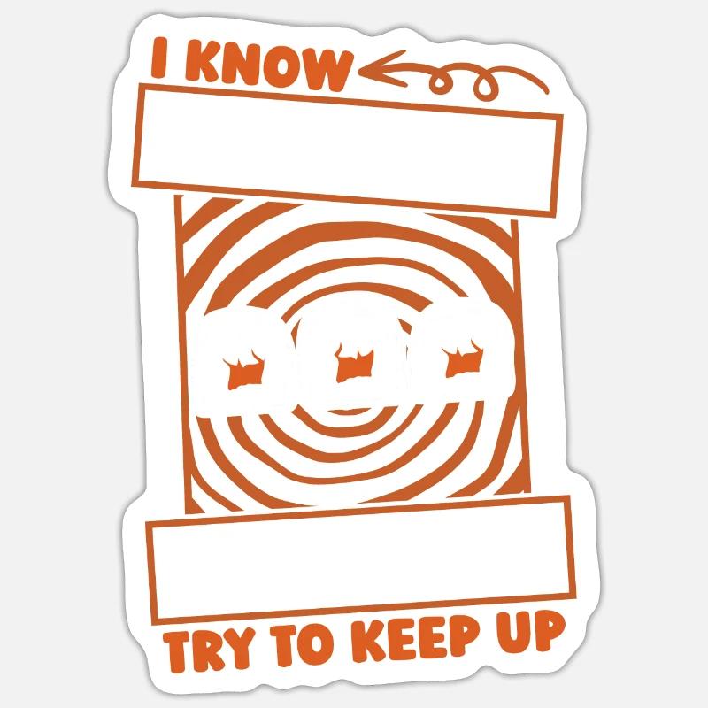 Sticker Größe S (10 x 10 cm) - 