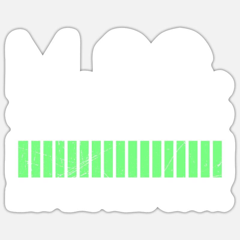 M.Sc loading completed Master of Science Sticker Größe S (10 x 10 cm)