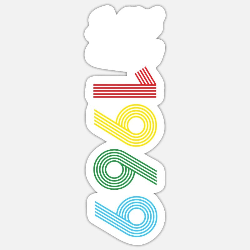 Sticker taille S (10 x 10 cm) - 