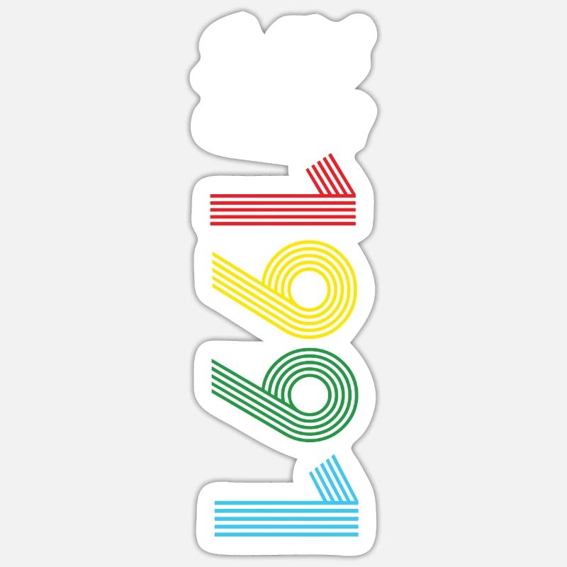 Sticker taille S (10 x 10 cm) - 