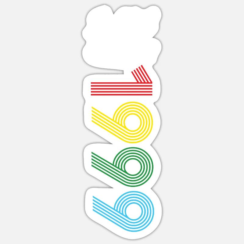 Sticker taille S (10 x 10 cm) - 