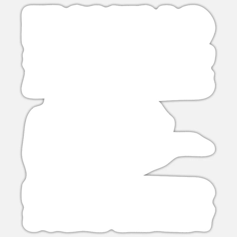 Fishing Solves My Problems Duck Hunting Sticker Größe S (10 x 10 cm)