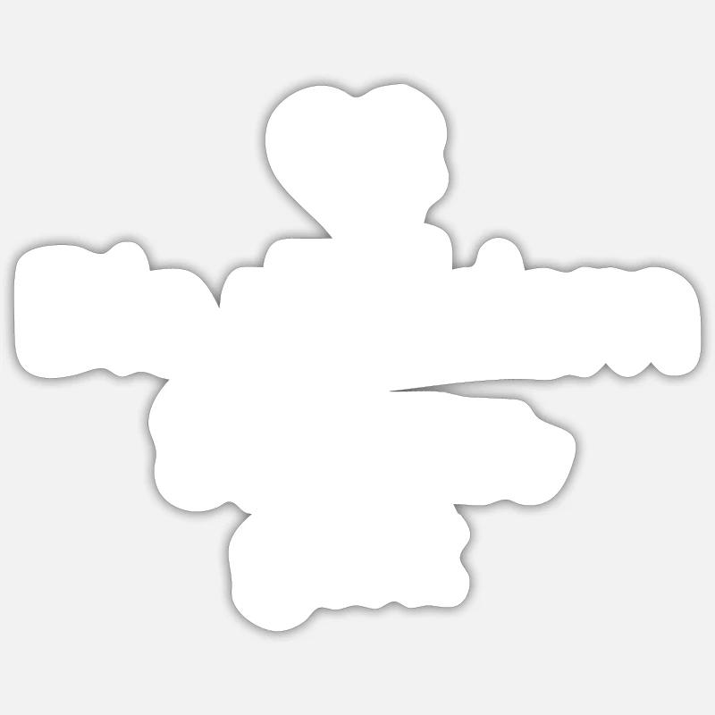 Sticker Größe S (10 x 10 cm) - 