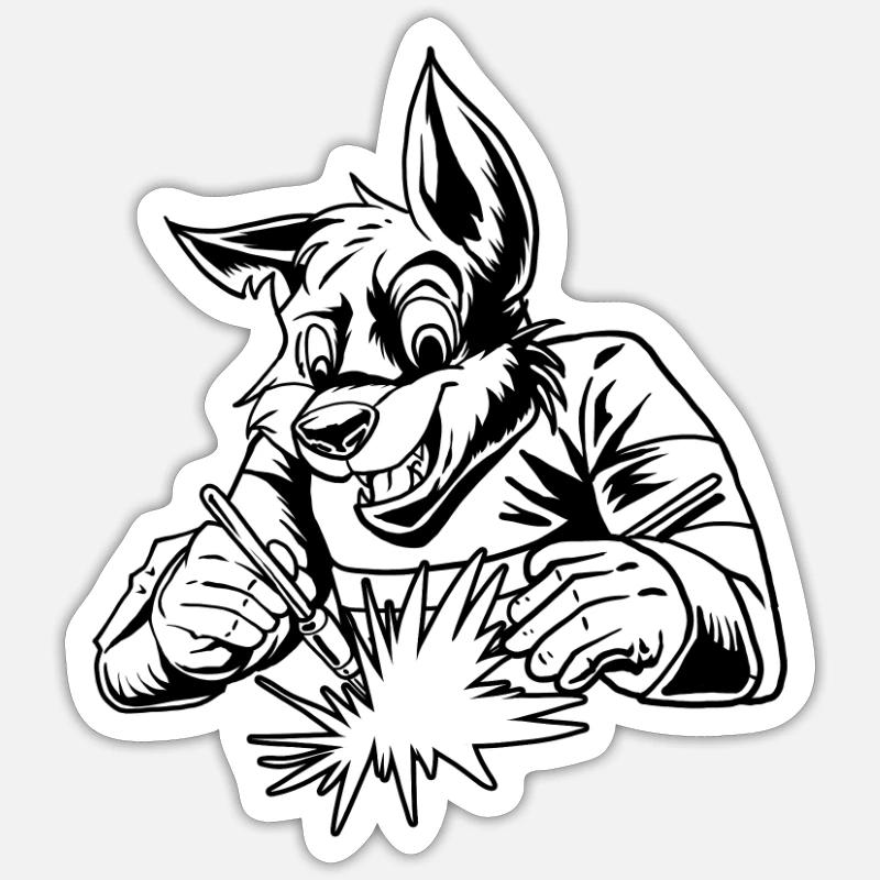 Sticker taille S (10 x 10 cm) -