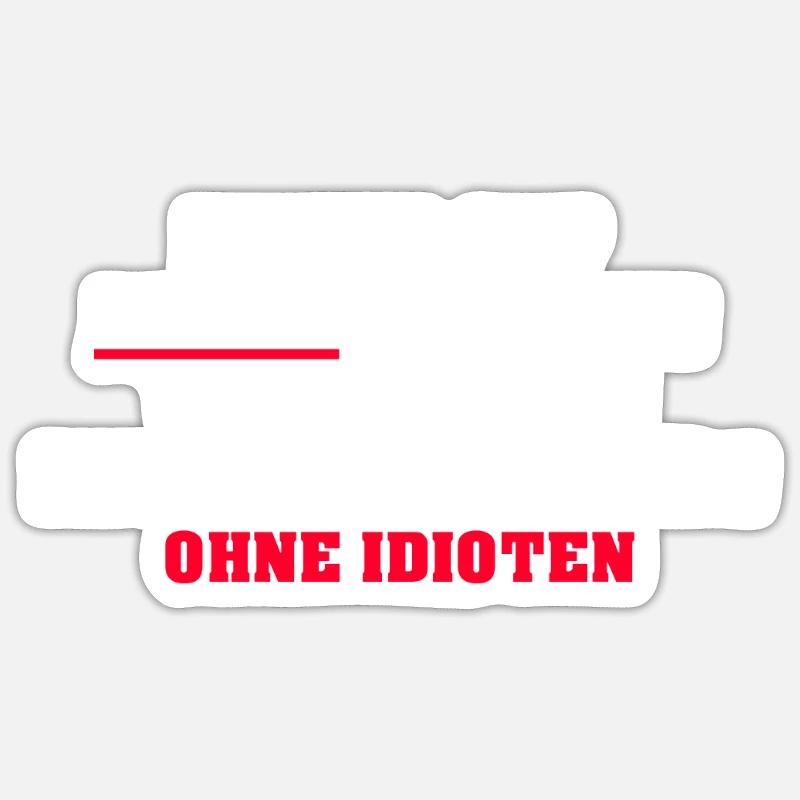 Sticker Größe S (10 x 10 cm) - 