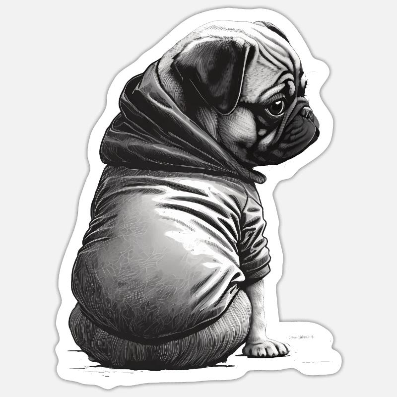 Sticker størrelse S (10 x 10 cm) - 