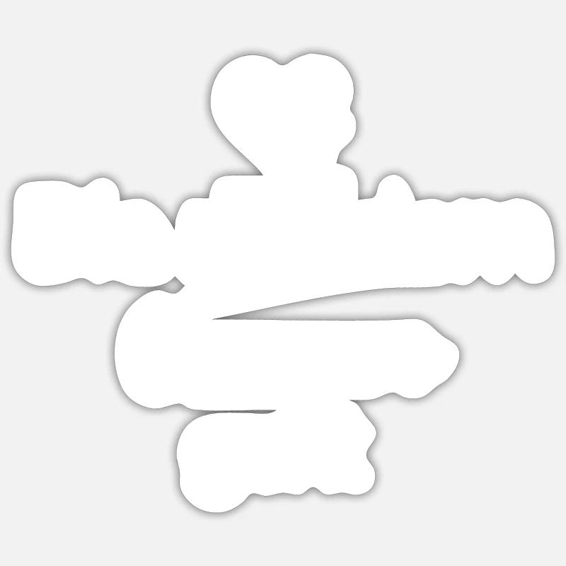 Sticker Größe S (10 x 10 cm) - 