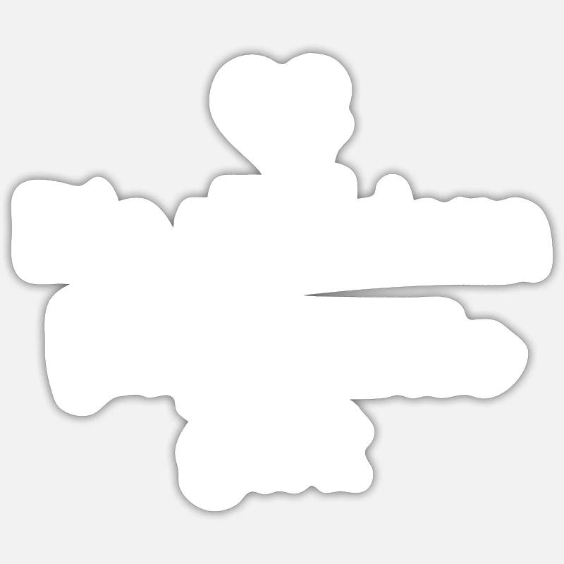 Sticker Größe S (10 x 10 cm) - 