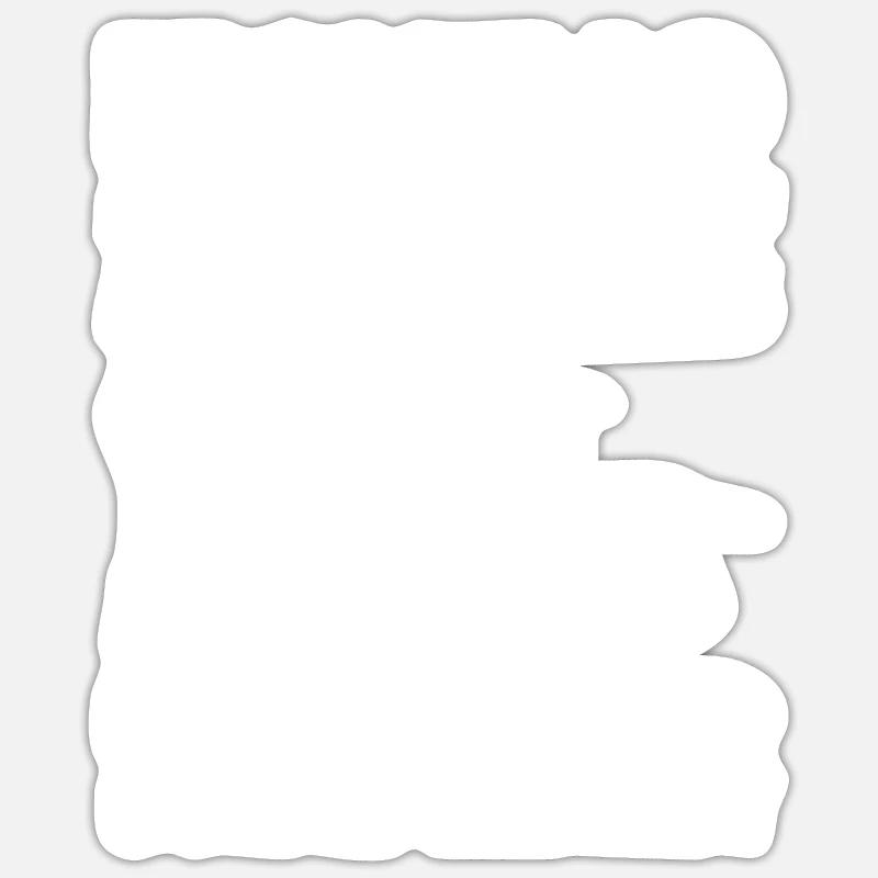 Fishing Solves Problems Bird Hunting Solves Rest Sticker size S (10 x 10 cm)