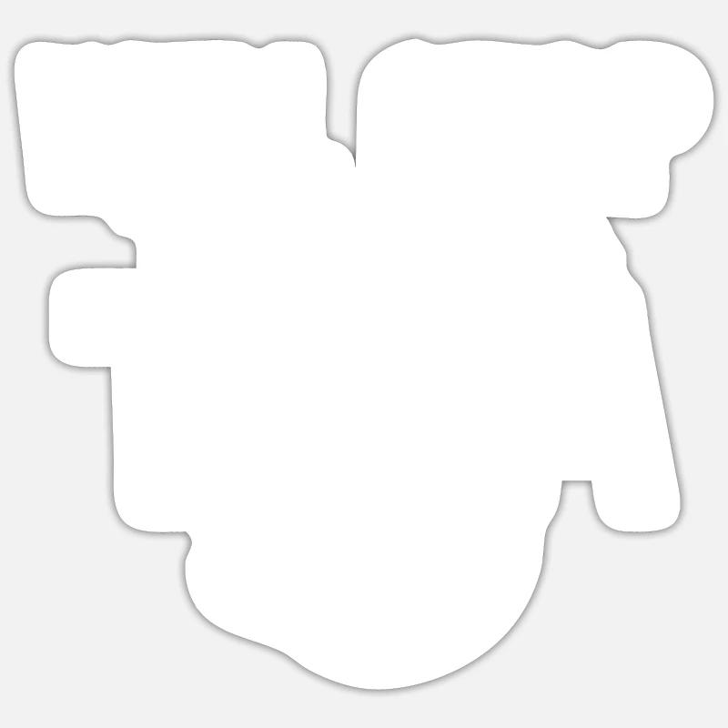 Sticker Größe S (10 x 10 cm) - 