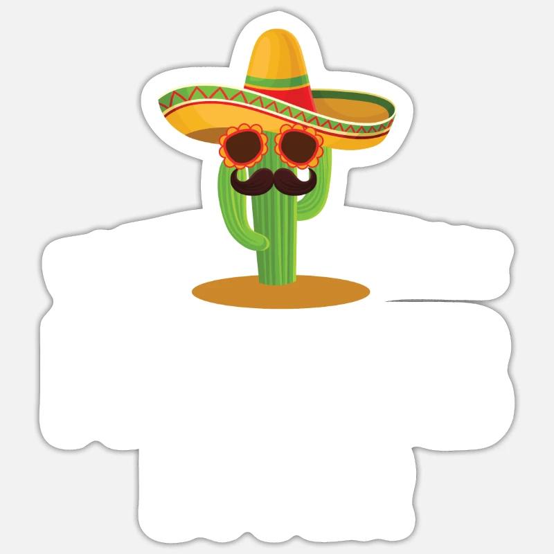 Nacho Average kebab lover - Sticker size S (10 x 10 cm) - white matte