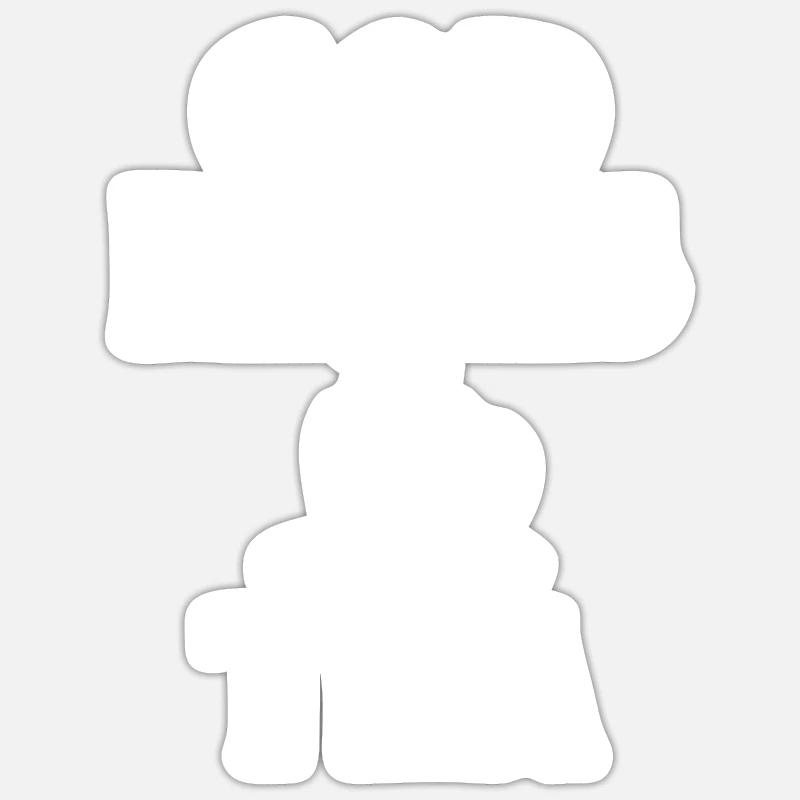 Sticker Größe S (10 x 10 cm) - 
