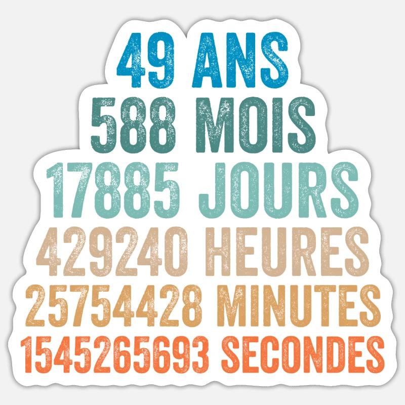 Sticker taille S (10 x 10 cm) - 