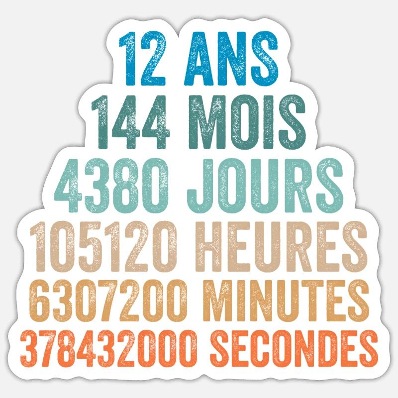 Sticker taille S (10 x 10 cm) - 