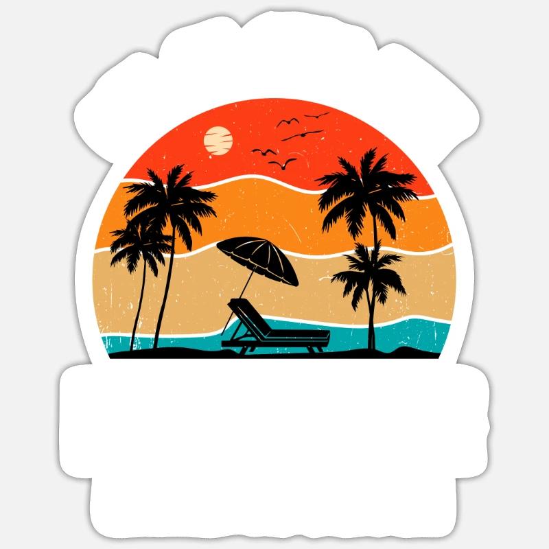je suis une retraitée - Sticker taille S (10 x 10 cm) - blanc mat