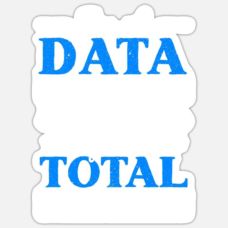 Data Whisperer Job Data Scientist Data Science Sticker size S (10 x 10 cm)