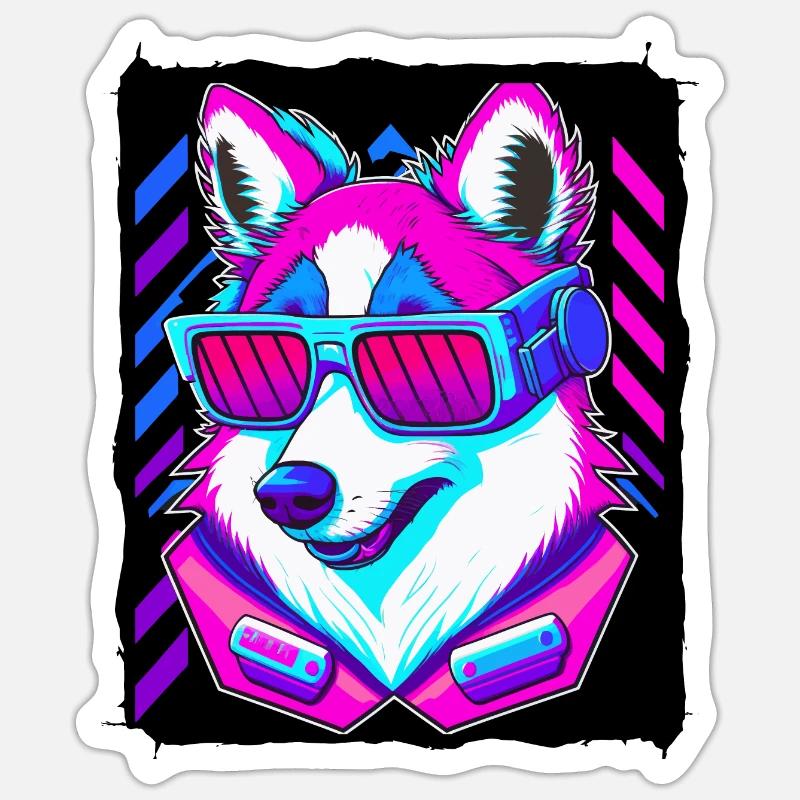 Sticker Größe S (10 x 10 cm) - 