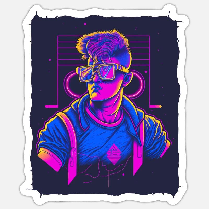 Sticker Größe S (10 x 10 cm) - 