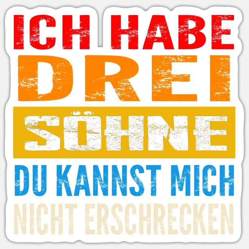 Sticker Größe S (10 x 10 cm) - 