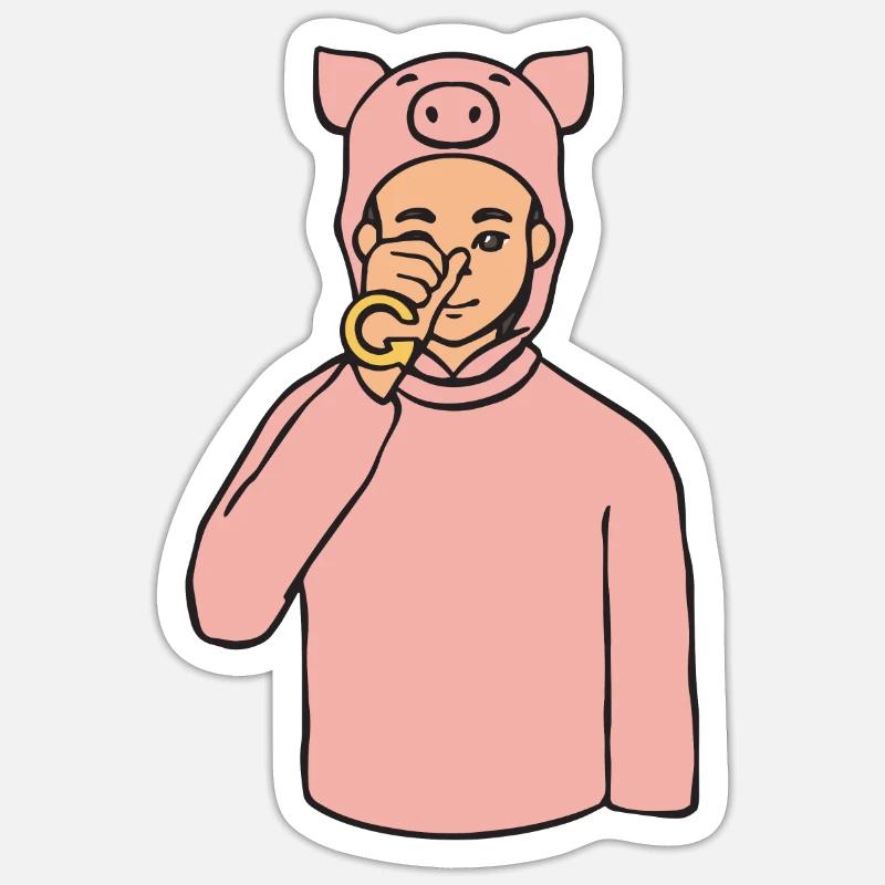 Sticker formato S (10 x 10 cm) - 