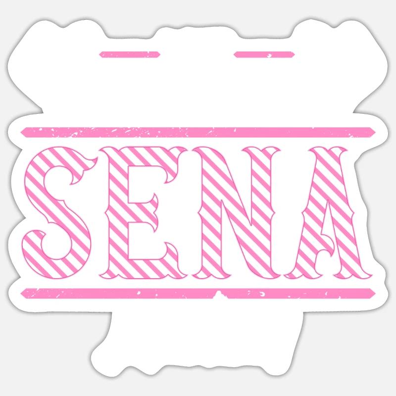 Sena Geschenkidee Geschenk Geburtstag Sticker Größe S (10 x 10 cm)