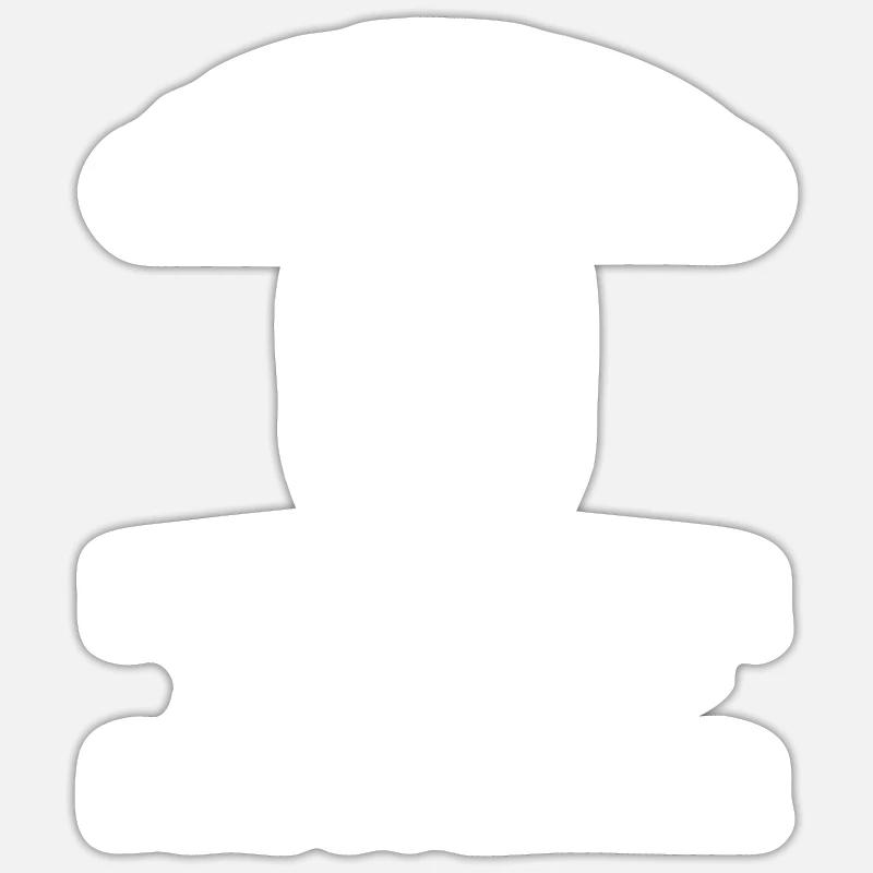 Peanut Butter Pair - Sticker size S (10 x 10 cm) - white matte