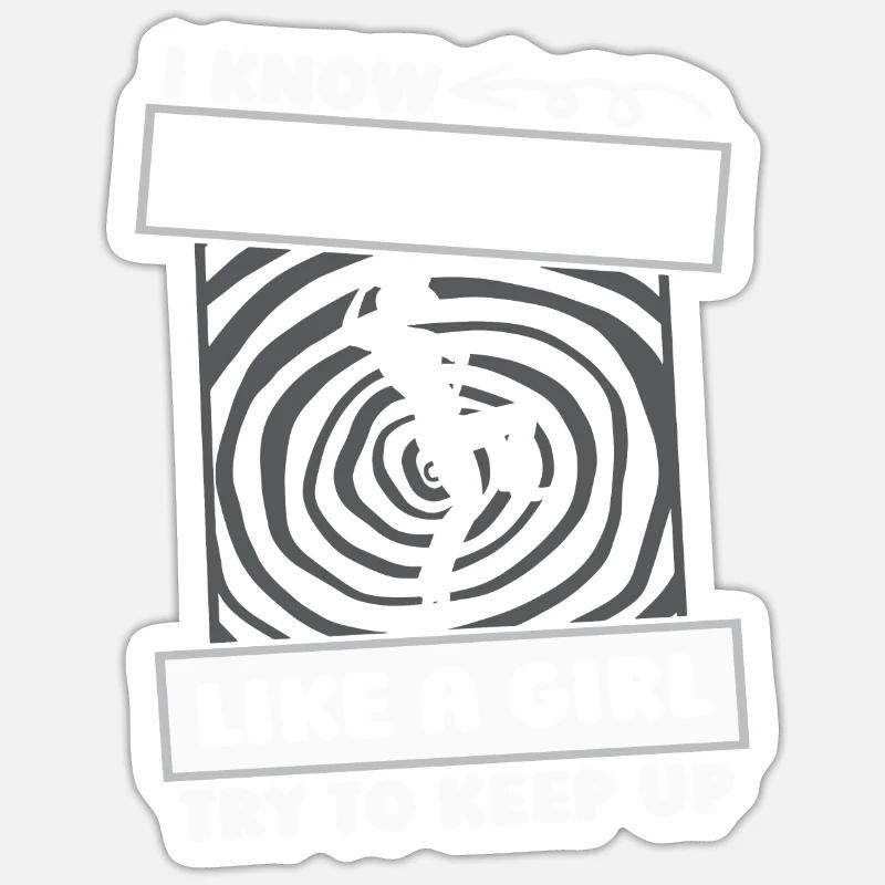 Sticker Größe S (10 x 10 cm) - 