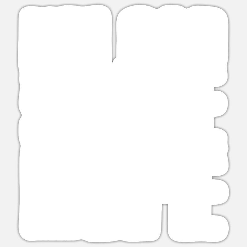 depression depressive sad gift idea unfortunate Sticker size S (10 x 10 cm)