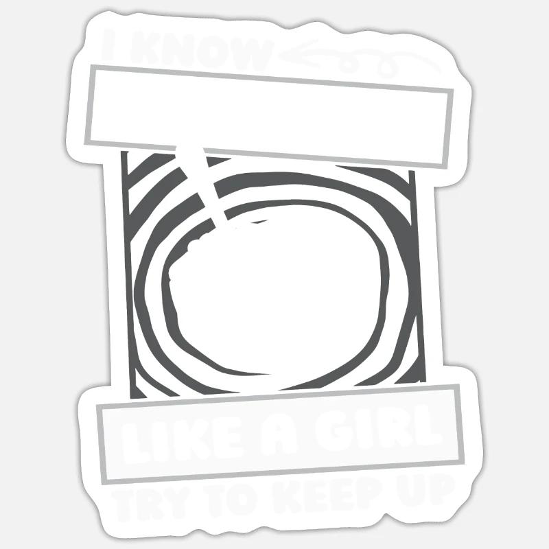 Sticker size S (10 x 10 cm) -