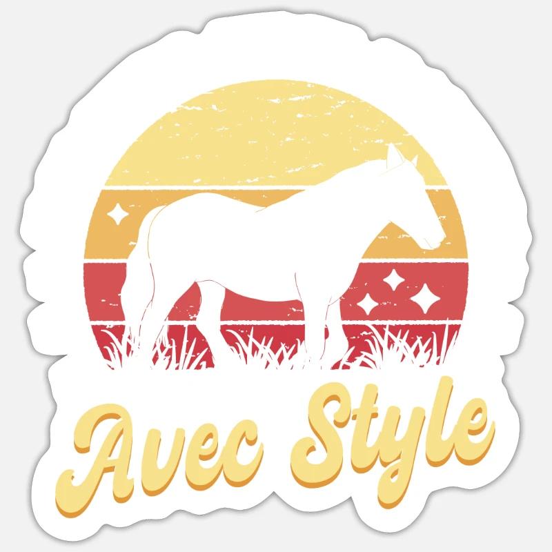 Sticker taille S (10 x 10 cm) - 