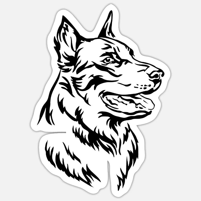Sticker Größe S (10 x 10 cm) - 