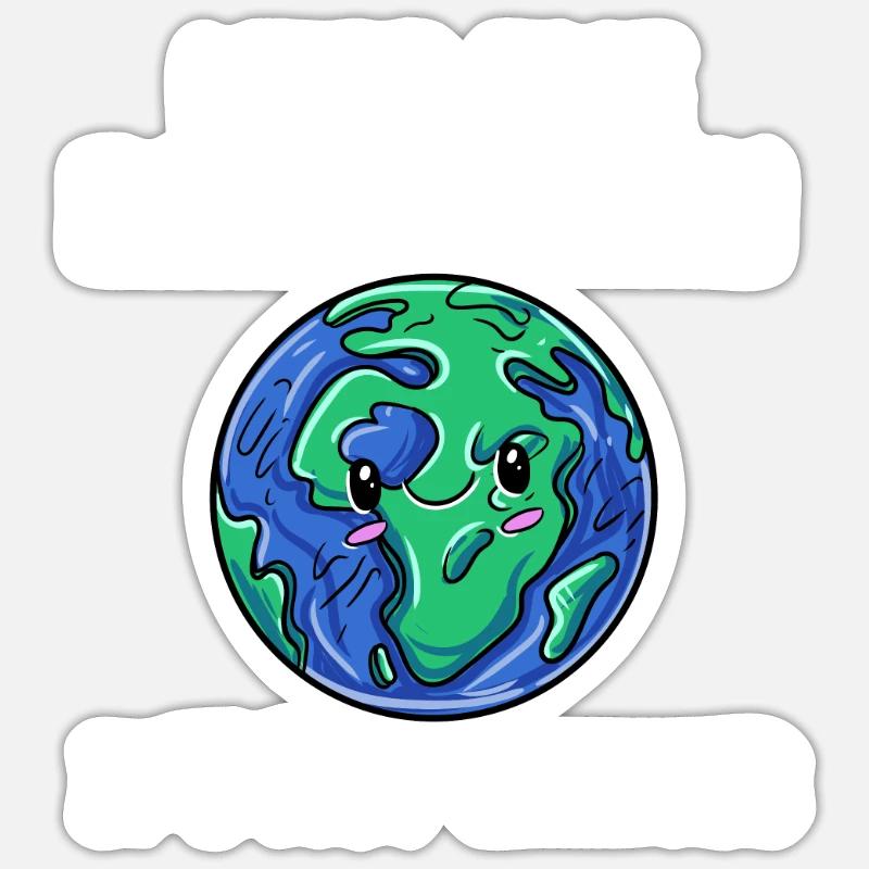 Uranus Sticker size S (10 x 10 cm)