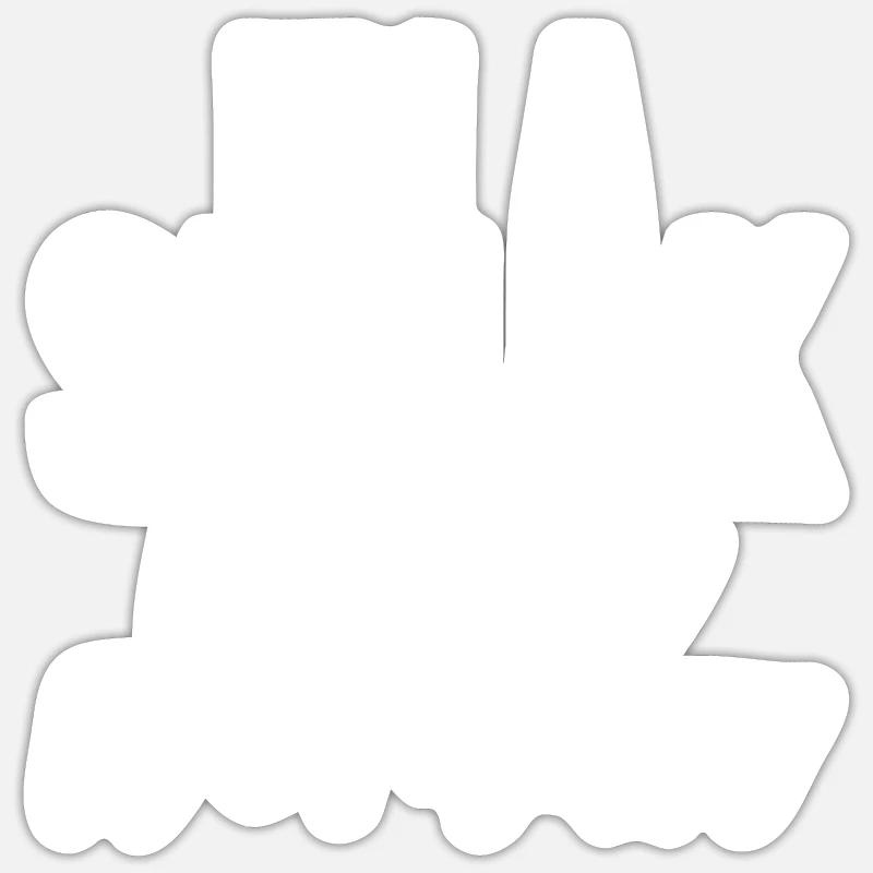 Sticker Größe S (10 x 10 cm) - 