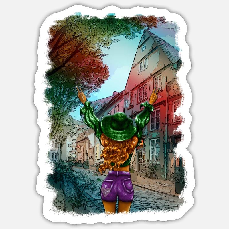 Sticker size S (10 x 10 cm) - 