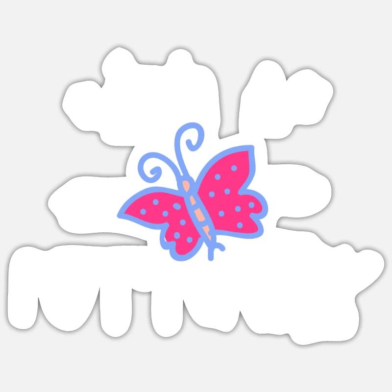 C’est un | papillon Sticker taille S (10 x 10 cm)