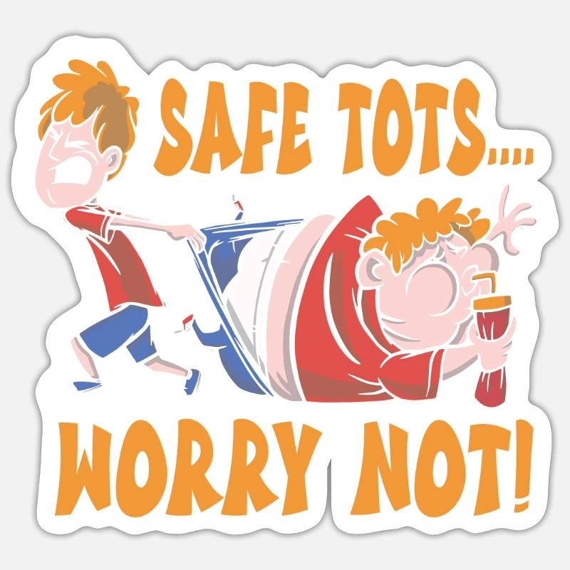 Babysitter Sticker size S (10 x 10 cm)