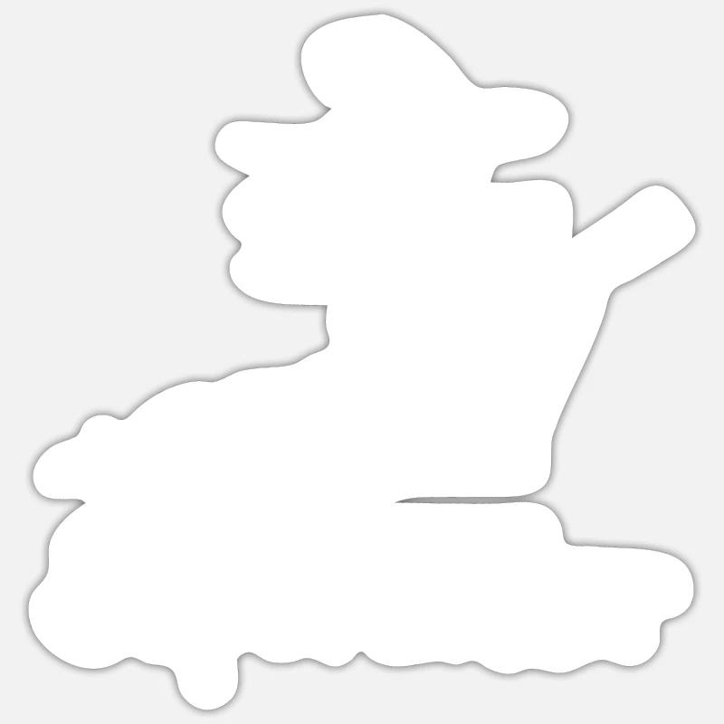 Sticker Größe S (10 x 10 cm) - 