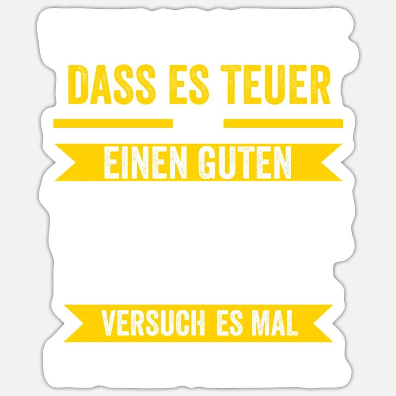 Sticker Größe S (10 x 10 cm) - 