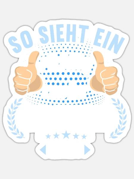 Rente 2023 Ruhestand Abschied Rentner 2023 - Sticker Größe S (10 x 10 cm) - Mattweiß