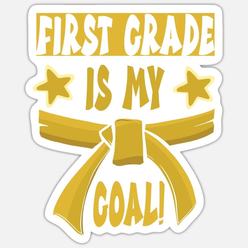 Kindergarten - Sticker size S (10 x 10 cm) - white matte