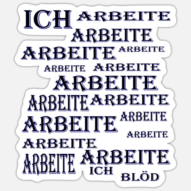 Sticker Größe S (10 x 10 cm) - 