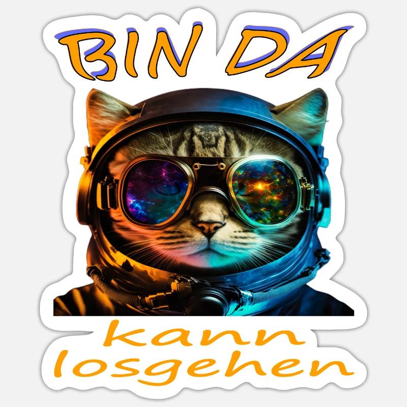 Sticker Größe S (10 x 10 cm) - 