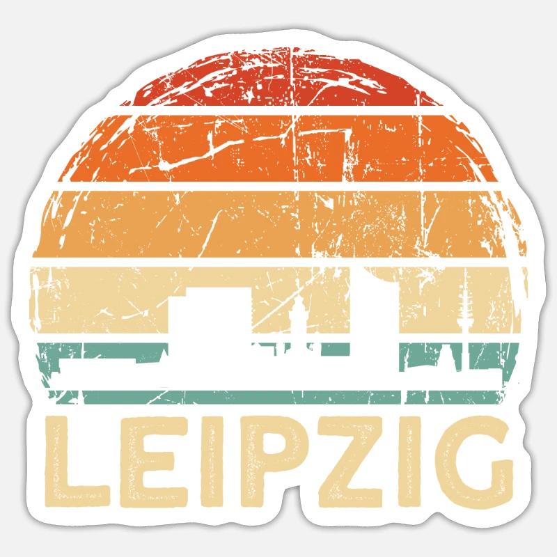 Leipzig Sticker Größe S (10 x 10 cm)