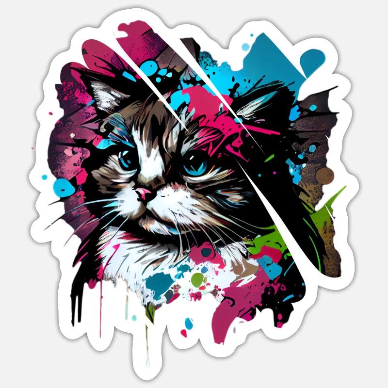Sticker taille S (10 x 10 cm) - 
