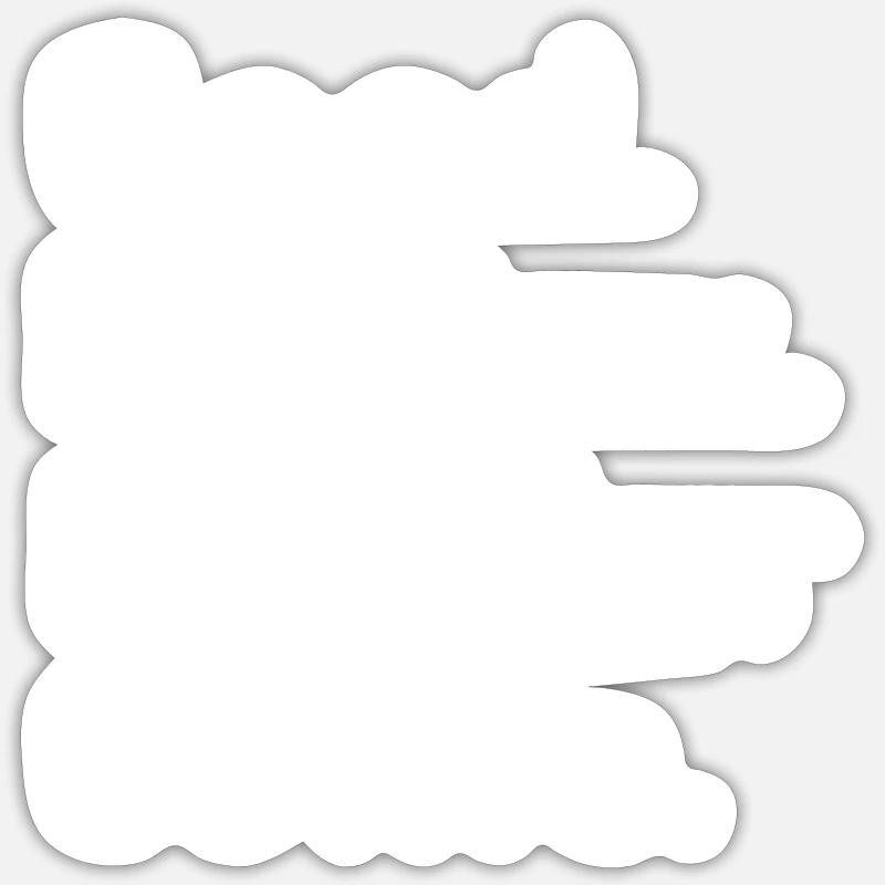 Sticker Größe S (10 x 10 cm) - 
