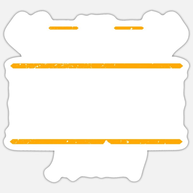 Lean Geschenkidee Geschenk Geburtstag - Sticker Größe S (10 x 10 cm) - Mattweiß