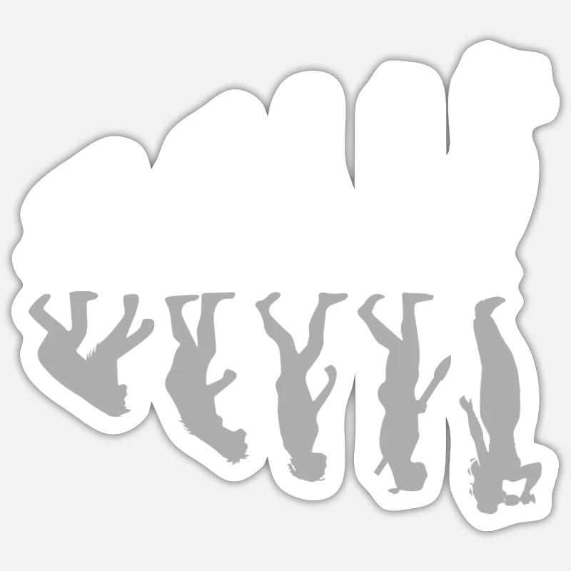 Human Evolution Wine Tasting Drinking Lover Sticker Größe S (10 x 10 cm)