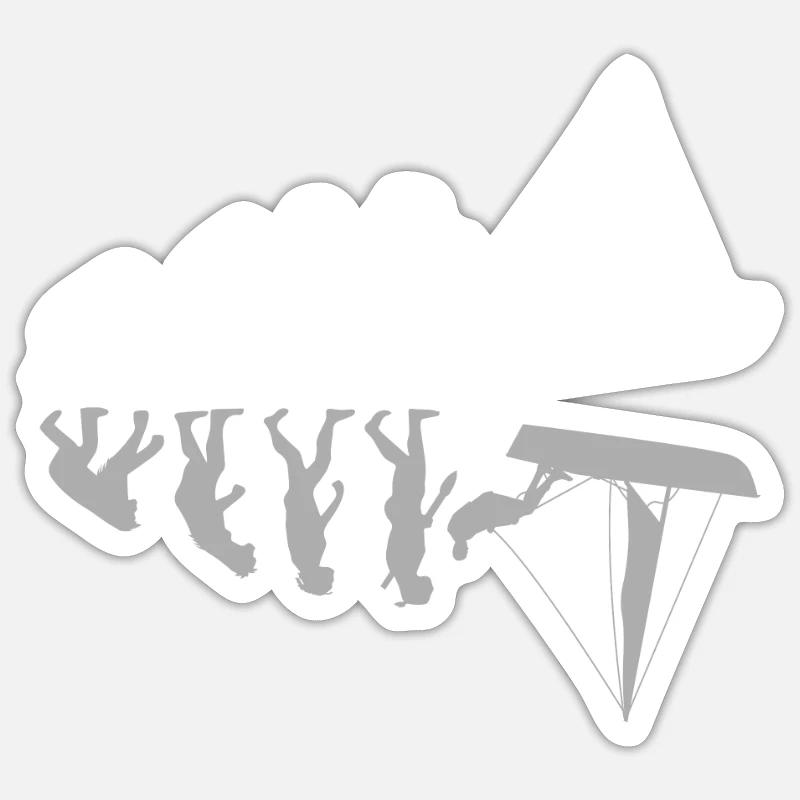 Sailing Human Evolution Sailboat Sailor Sail Sticker Größe S (10 x 10 cm)